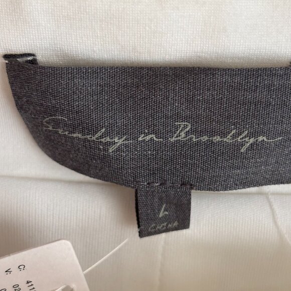 Anthropologie White Button-Down Top - Picture 11 of 14